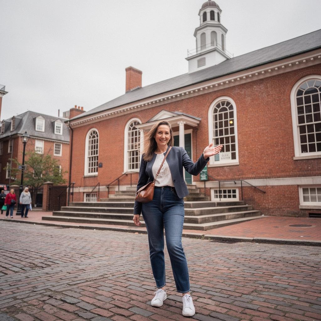 Студенты, изучающие архитектуру на кампусе одного из университетов Бостона.